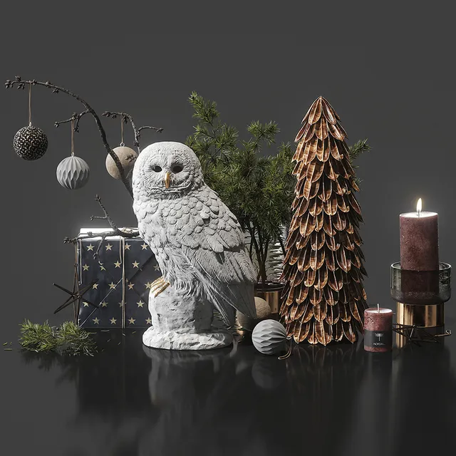 decoration – Декоративный набор 11 3D Model