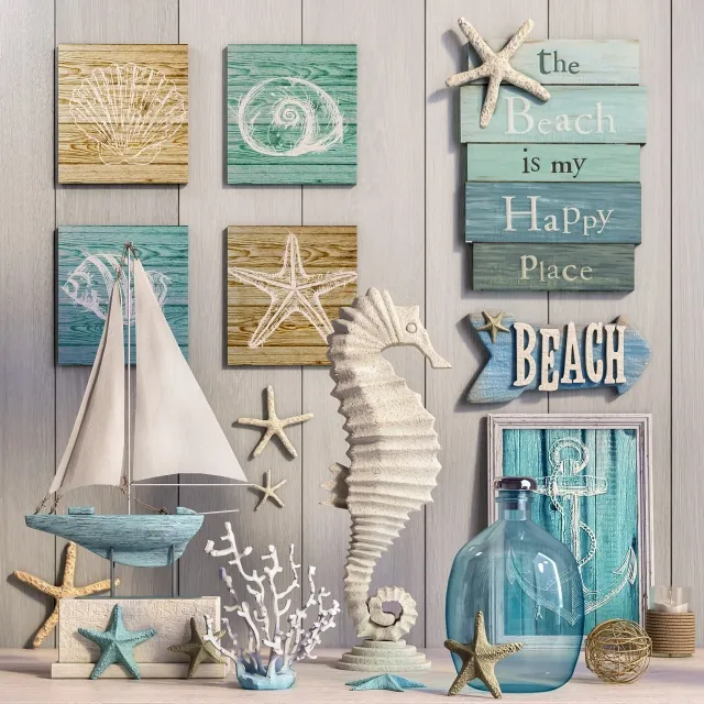 decoration – Декоративный набор 3D Model