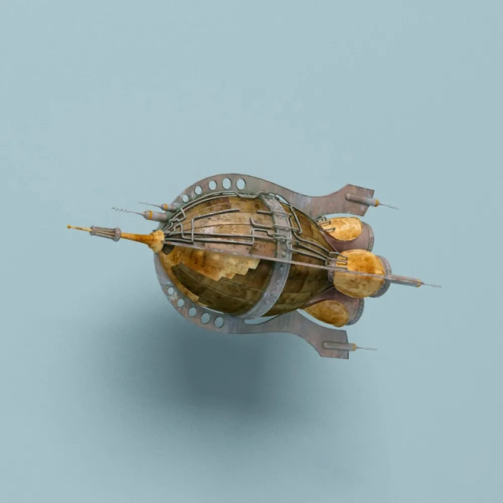 decoration – Ракетная капсула 3D Model