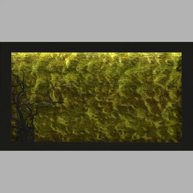 decoration – стабилизированый мох 3D Model decoration – стабилизированый мох 3D Model