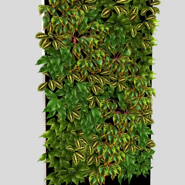 decoration – фитостена 3D Model decoration – фитостена 3D Model