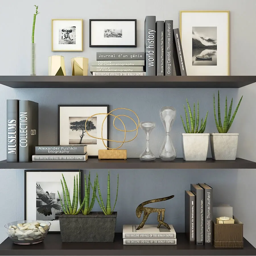 decoration – Decor black color 3D Model