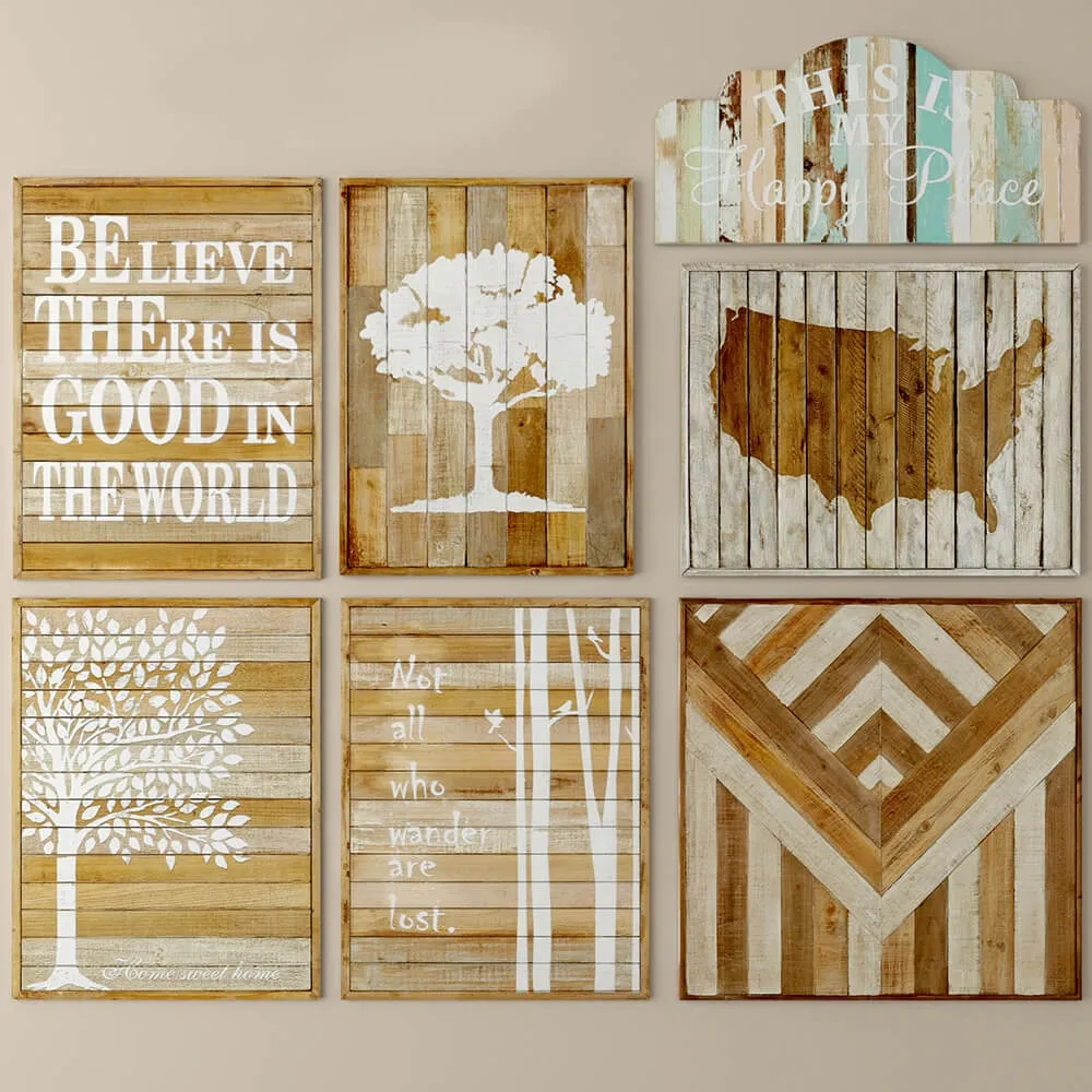 decoration – Decor boards  pictures set 2 3D Model