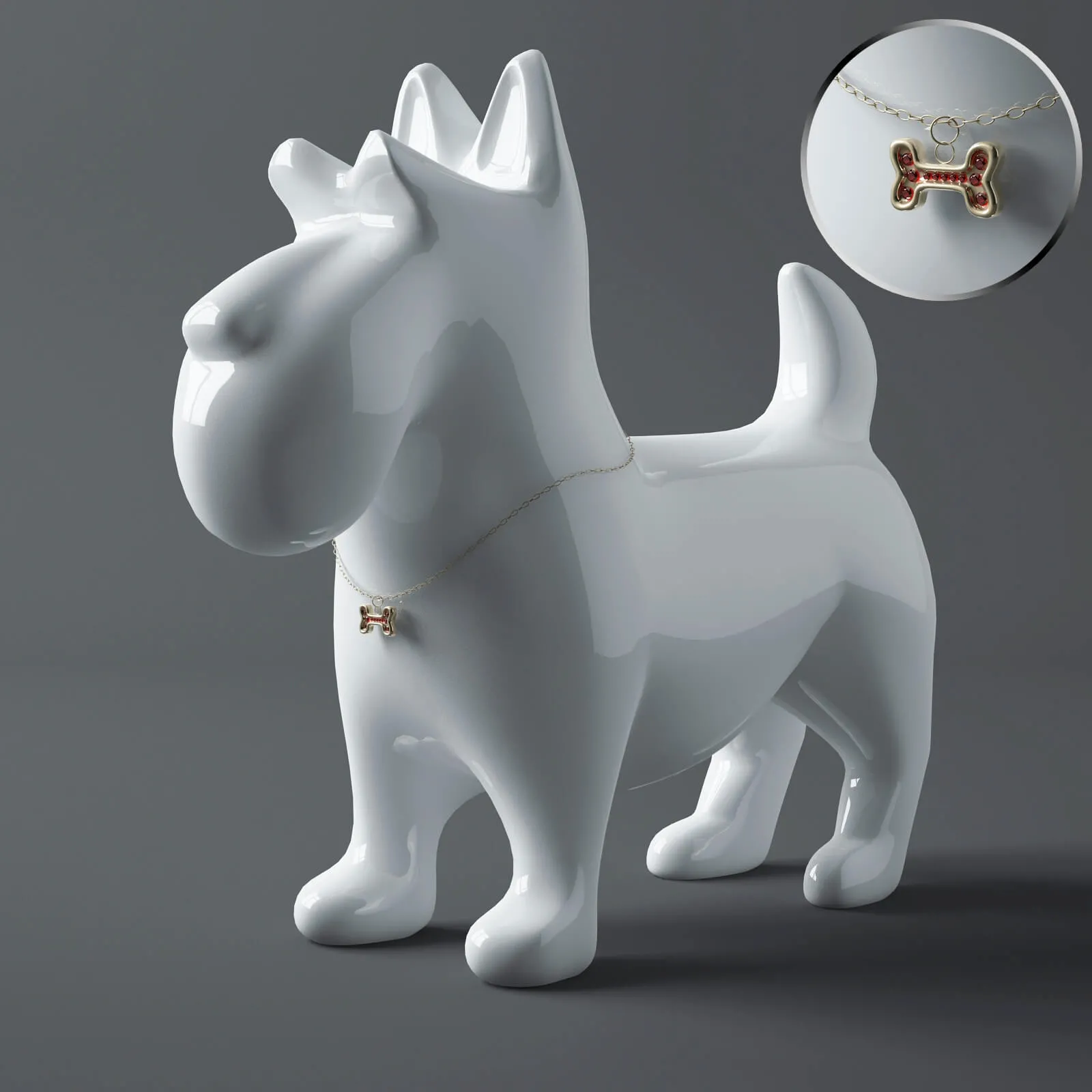 decoration – Decor dog 57 3D Model