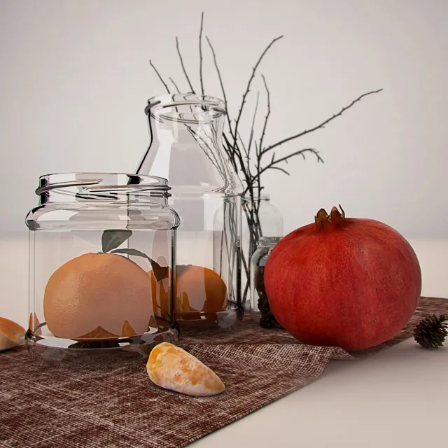 decoration – Decor for interior 3D Model