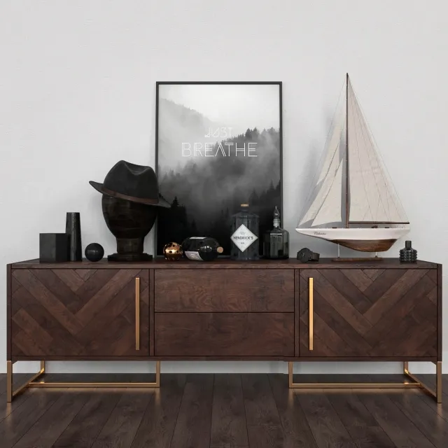 decoration – Decor set 82 3D Model