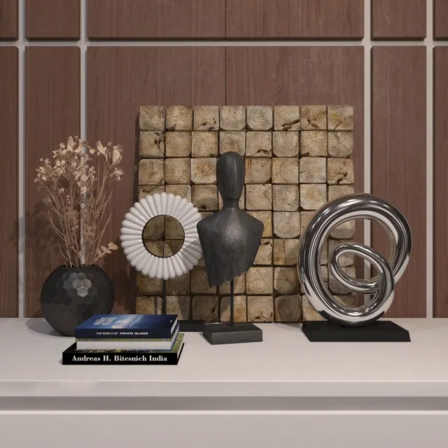 decoration – Decor set Boconcept 04 3D Model