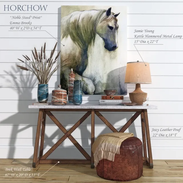 decoration – Decor set Horchow 3D Model