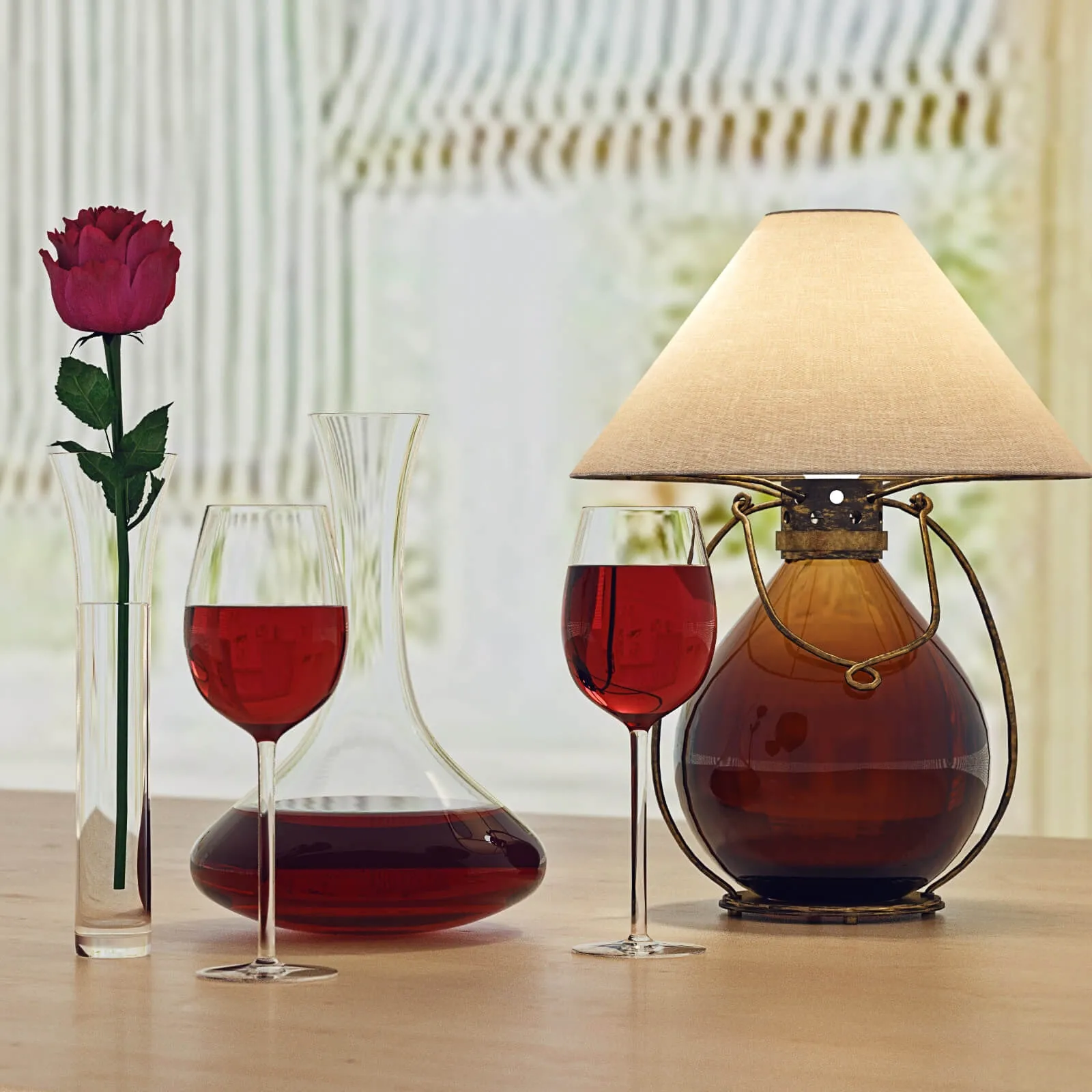 decoration – Decor set- Romantic 3D Model