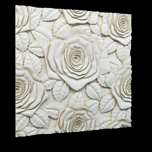 decoration – Decorative 3D panel P-6 3D Model