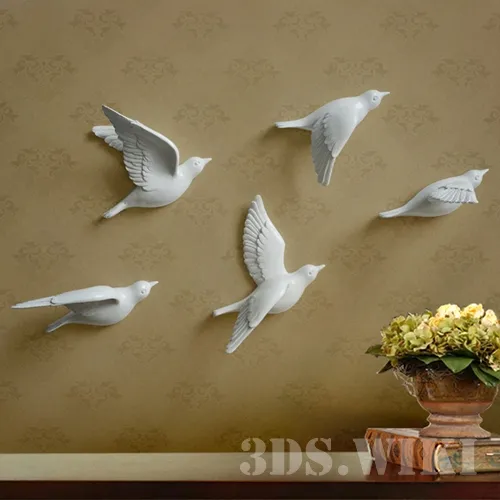 decoration – Decorative birds 3D Model