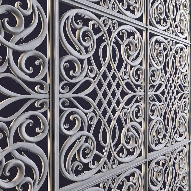 decoration – Decorative modern panel 3D Model