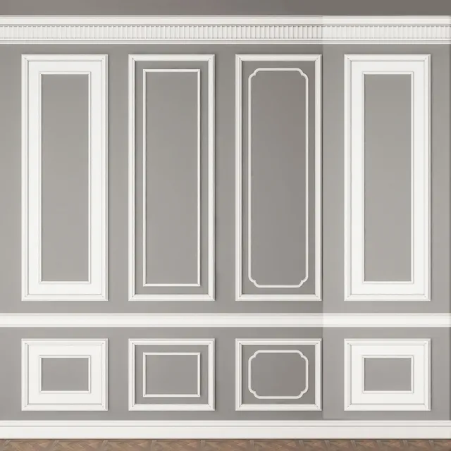 decoration – Decorative molding 01 3D Model