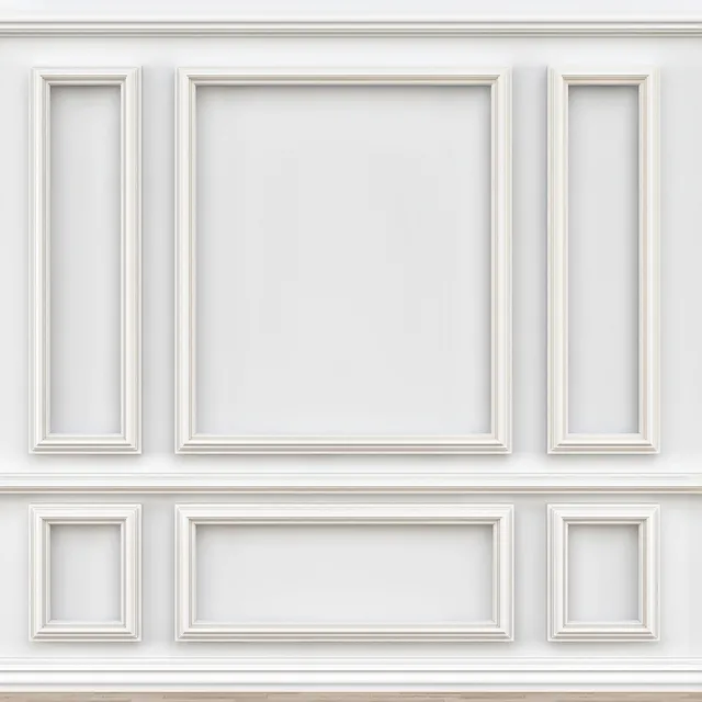 decoration – Decorative molding № 002 3D Model