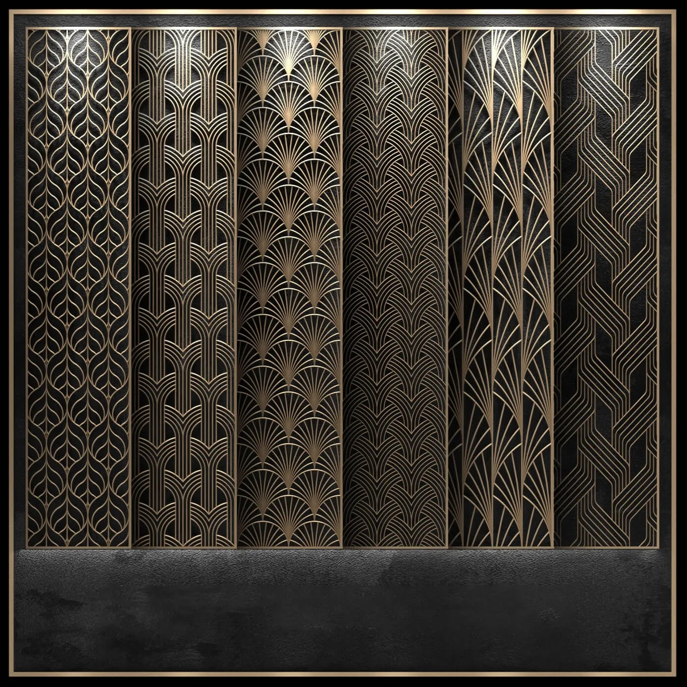 decoration – Decorative panel 4 3D Model decoration – Decorative panel 4 3D Model