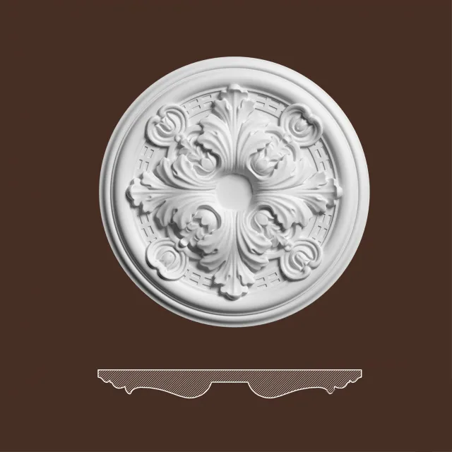 decoration – Decorative plaster 102 3D Model
