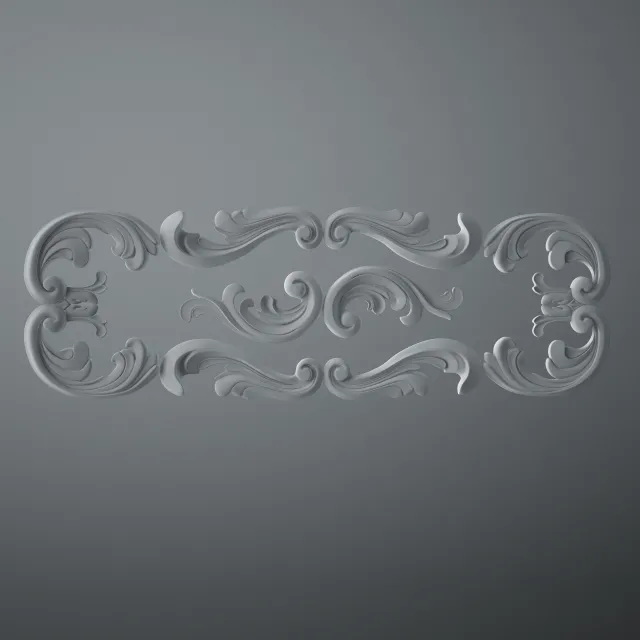 decoration – Decorative plaster 25 3D Model