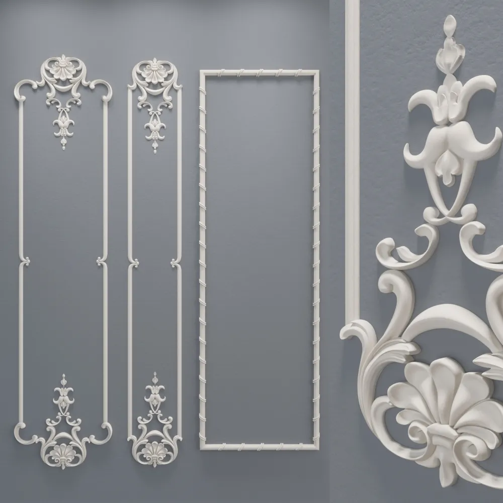 decoration – Decorative plaster 63 3D Model