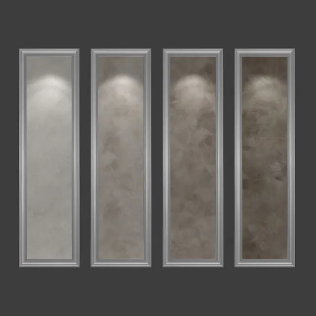 decoration – Decorative plaster single-layer variant 215 3D Model