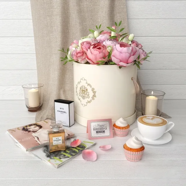 decoration – Decorative set 007 3D Model