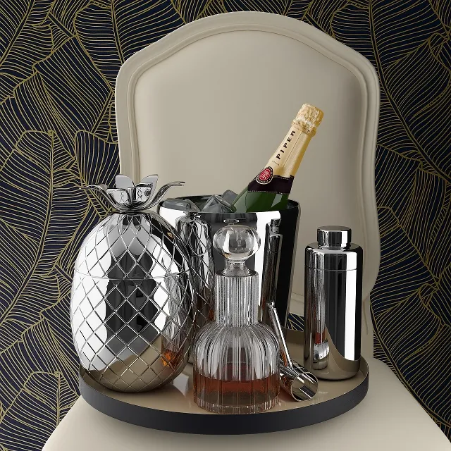 decoration – Decorative set 010 3D Model