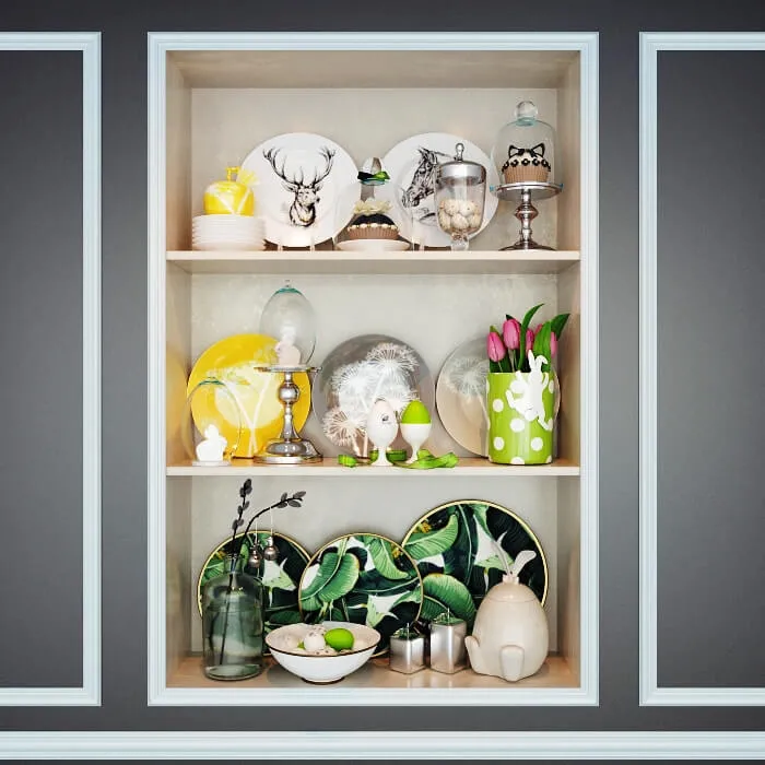 decoration – Decorative set 062 3D Model decoration – Decorative set 062 3D Model