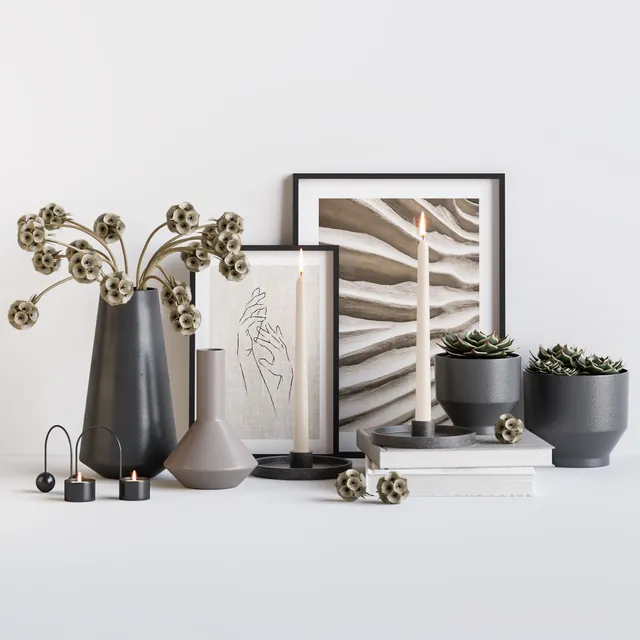 decoration – Decorative set 10 3D Model