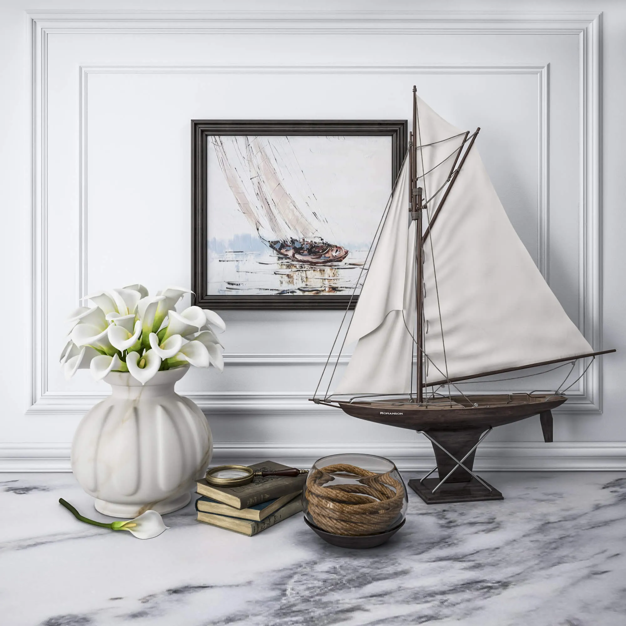 decoration – Decorative set 175 3D Model