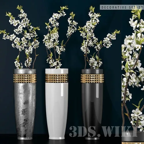 decoration – DECORATIVE SET 27 3D Model decoration – DECORATIVE SET 27 3D Model