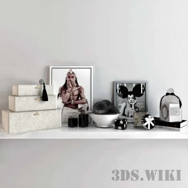 decoration – Decorative set 3D Model