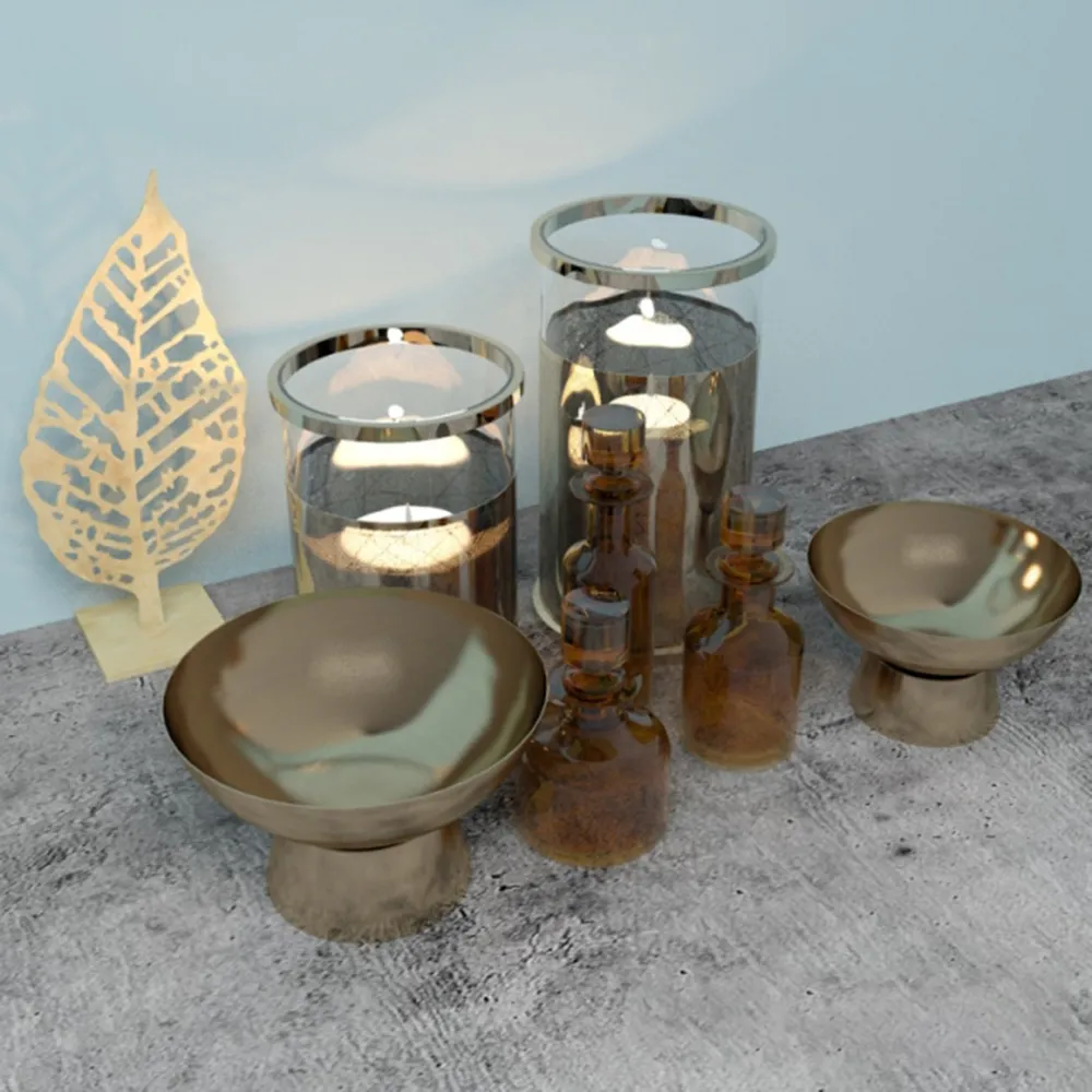 decoration – Decorative set 3D Model