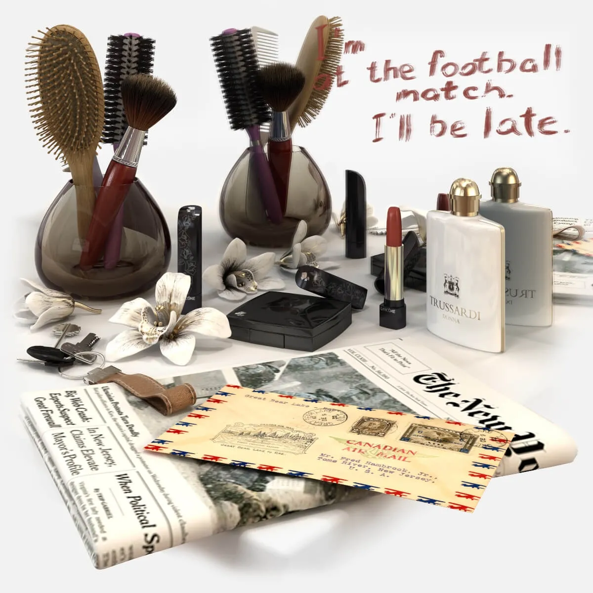 decoration – Decorative set 417 3D Model