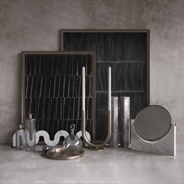 decoration – Decorative set 66 3D Model