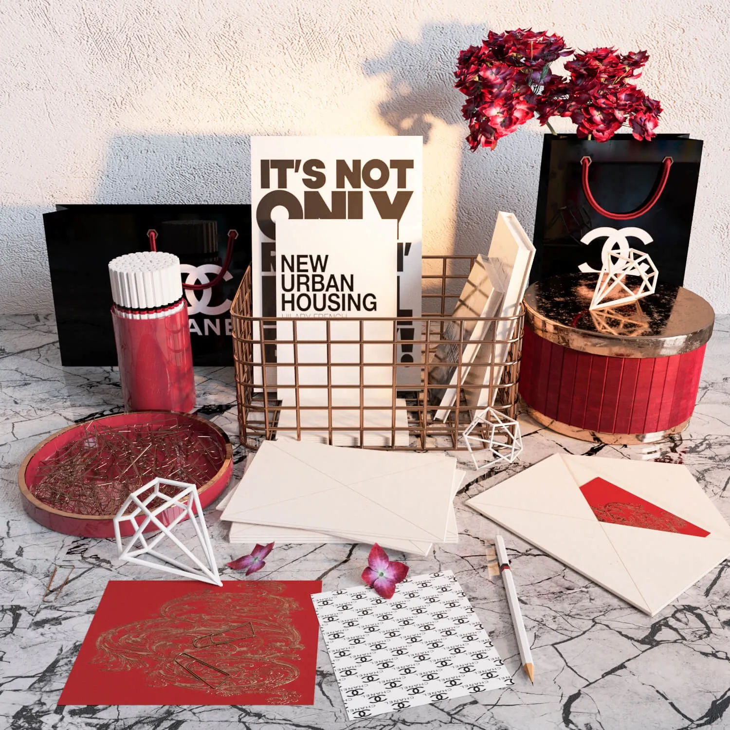 decoration – Decorative Set 8 9 3D Model