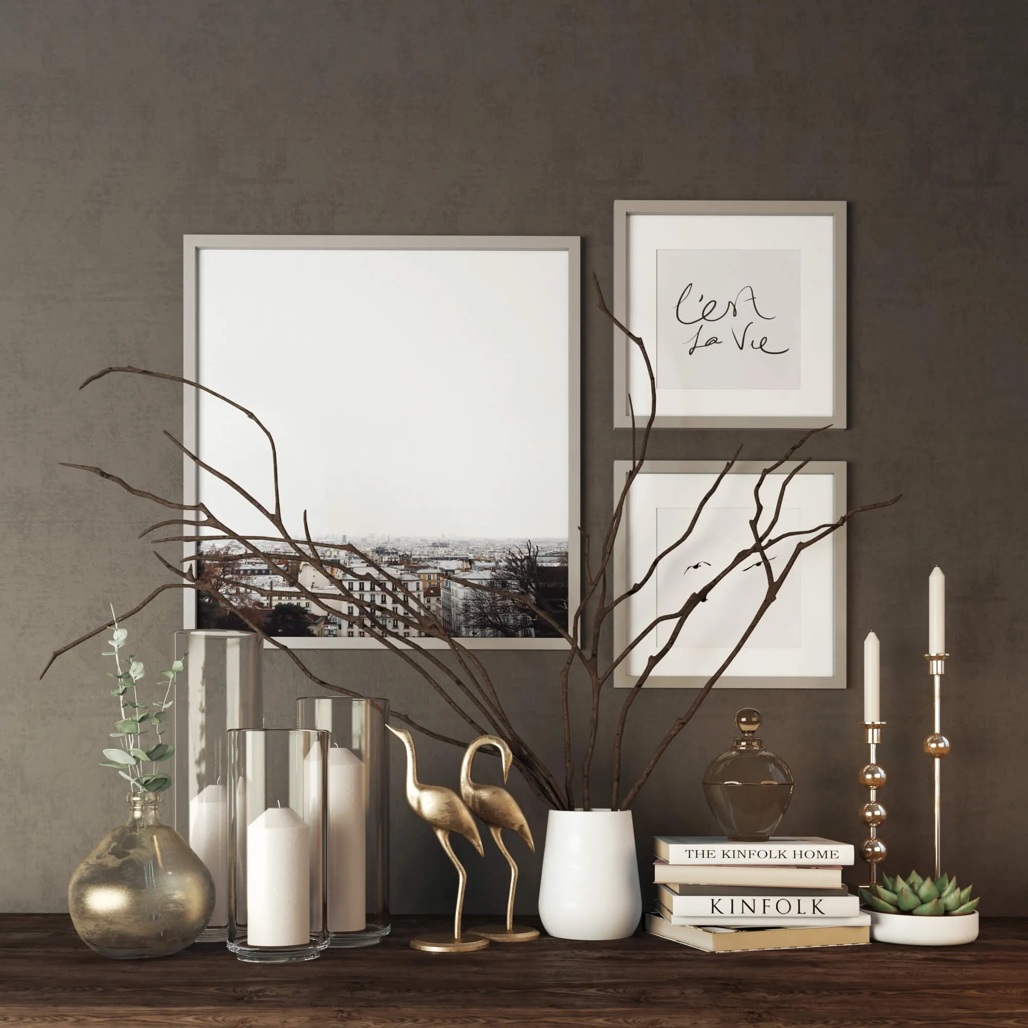 decoration – Decorative set 881 3D Model