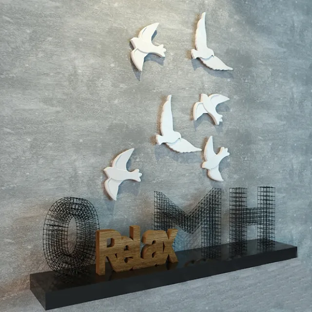 decoration – Decorative set BoConcept 3D Model