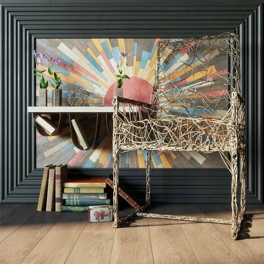 decoration – Decorative set Copper Sun 3D Model