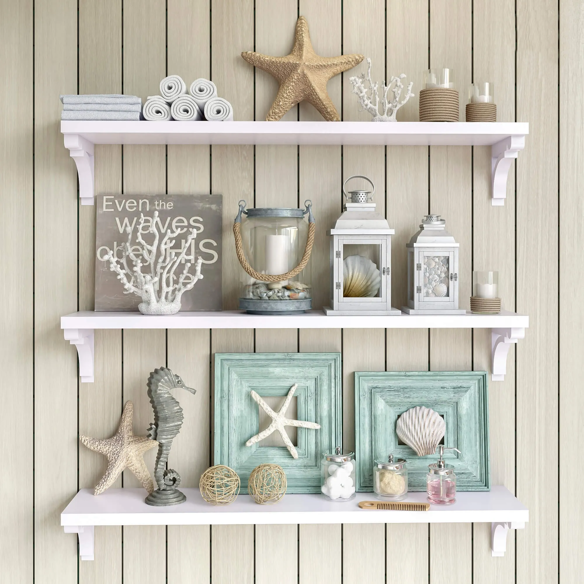 decoration – Decorative set for bathroom set 2 3D Model