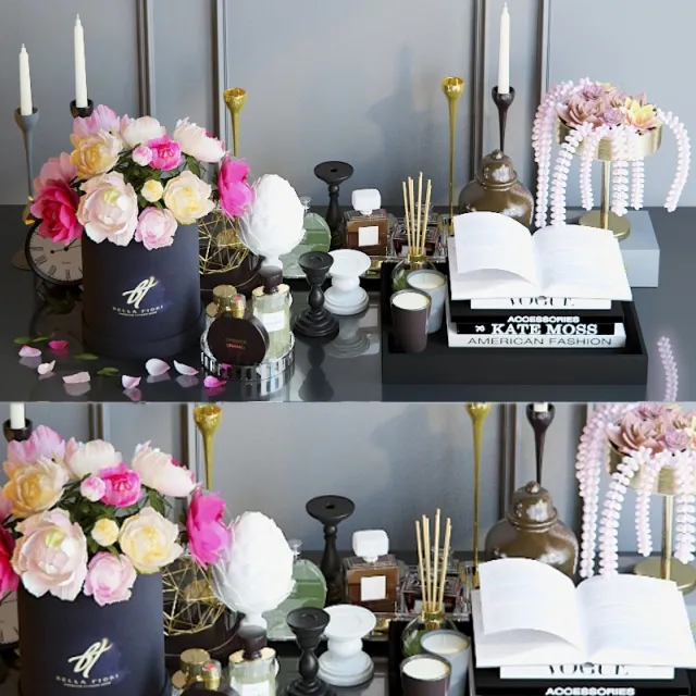 decoration – Decorative set of 4 3D Model