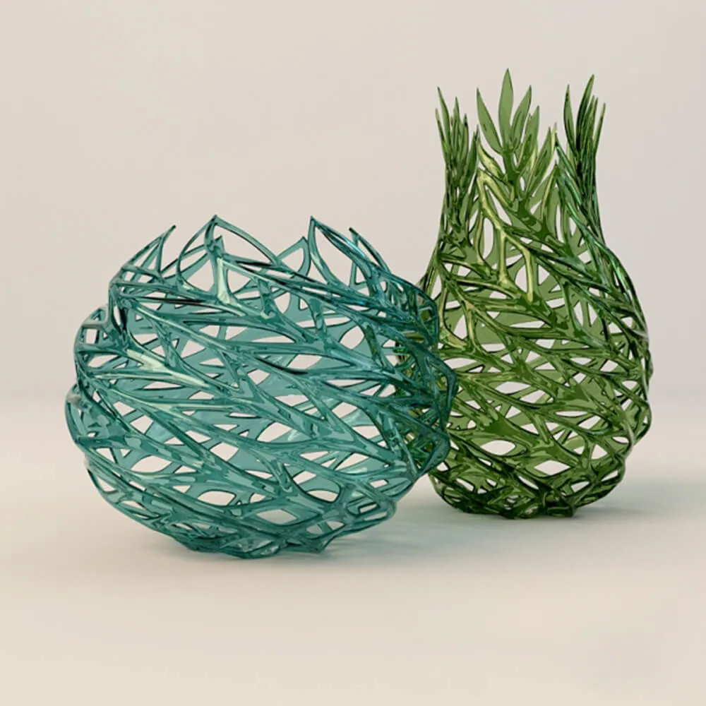 decoration – Decorative set of vase 3D Model