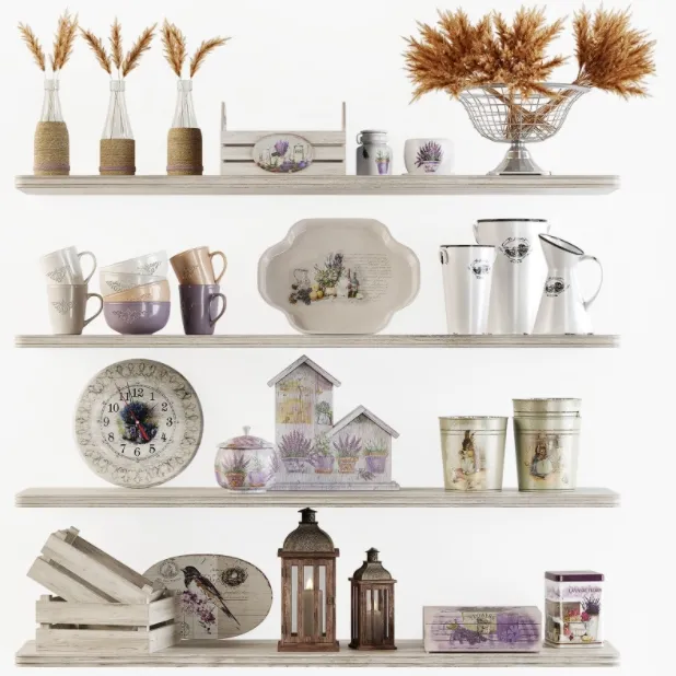 decoration – Decorative set w4 3D Model