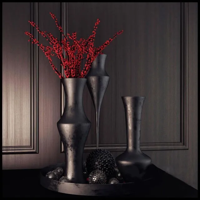 decoration – Decorative Vases 3 3D Model