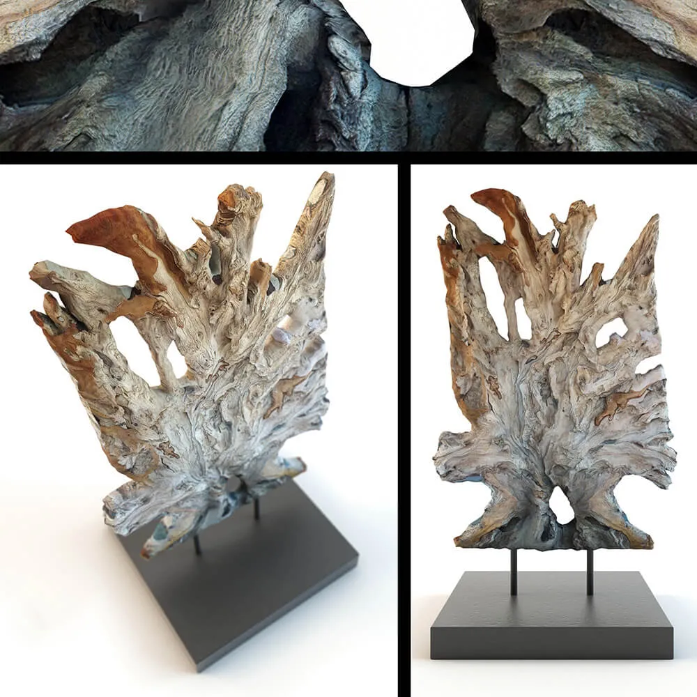 decoration – Decorative wood item 3D Model