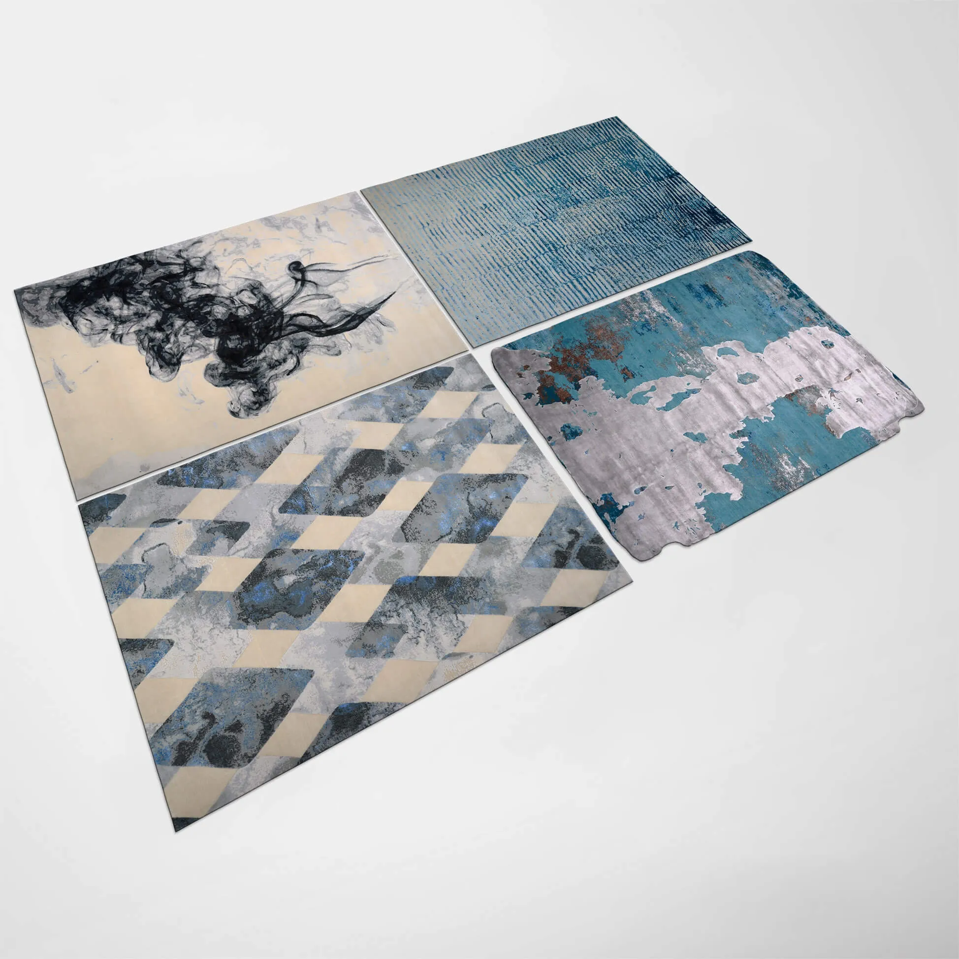 decoration – Design Collection of rugs 3D Model