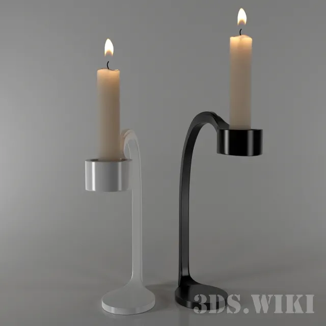 decoration – Designer Candlesticks 3D Model decoration – Designer Candlesticks 3D Model