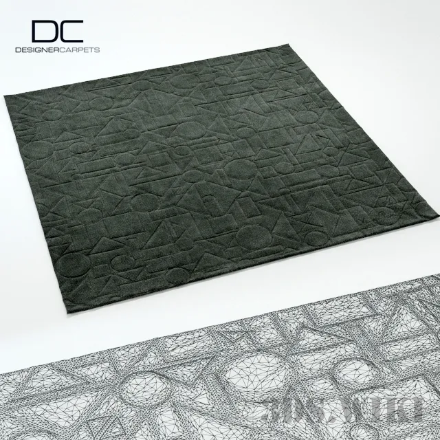 decoration – Designer embossed carpet 3D Model decoration – Designer embossed carpet 3D Model