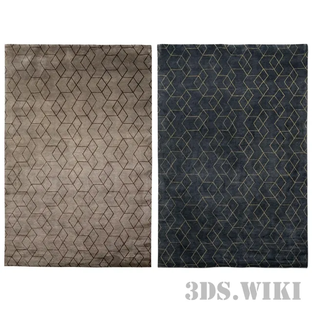 decoration – Designer handmade Bashian rug 3D Model decoration – Designer handmade Bashian rug 3D Model