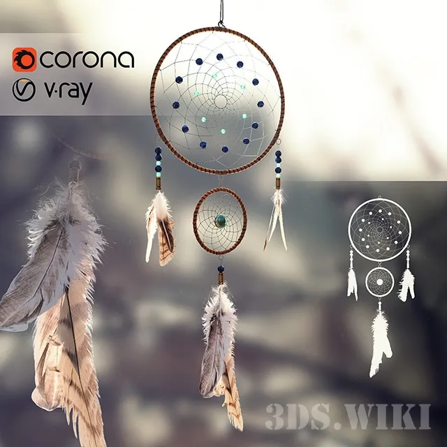 decoration – DreamCatcher 3D Model decoration – DreamCatcher 3D Model
