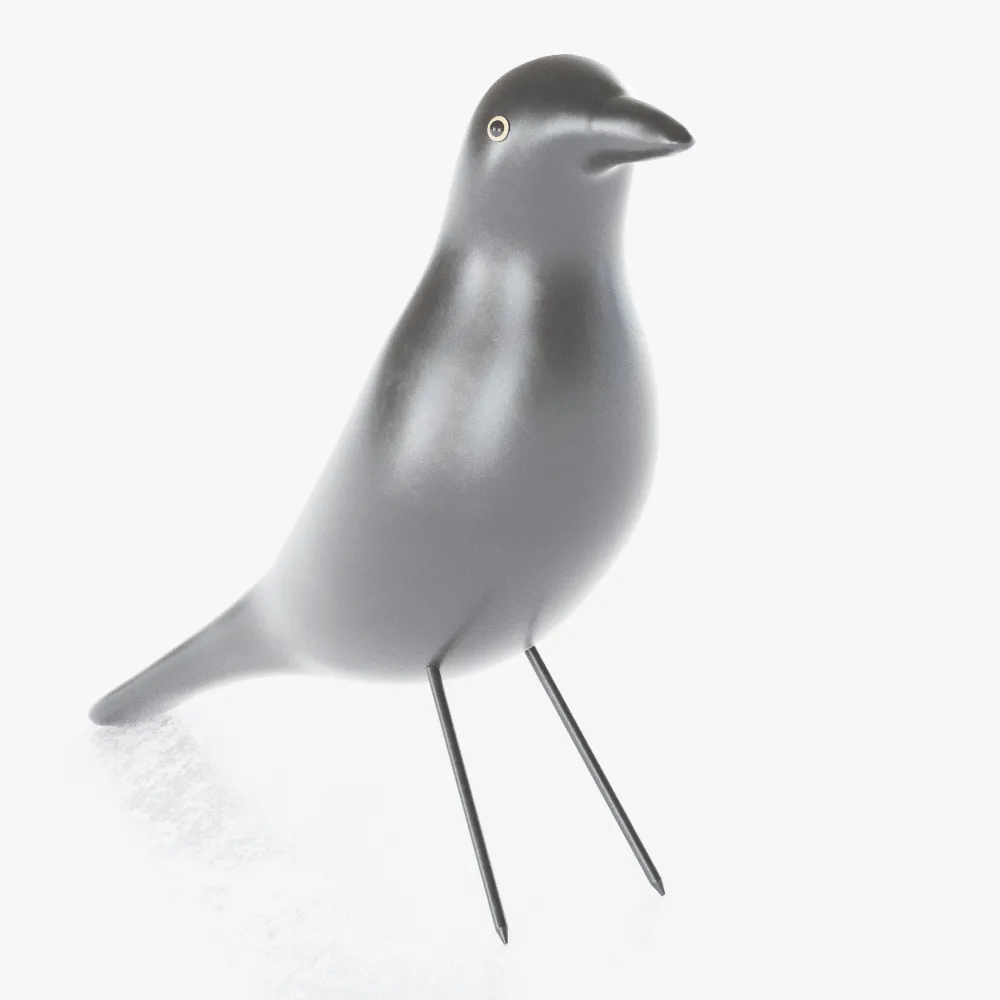 decoration – Eames House Bird Figurine 3D Model decoration – Eames House Bird Figurine 3D Model