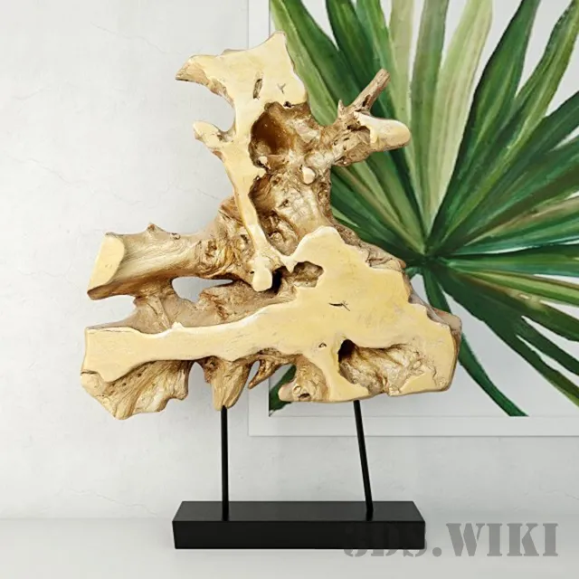 decoration – Eco-style root 3D Model